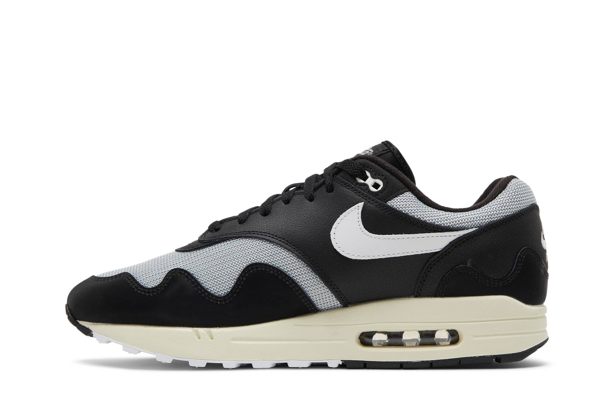 Patta x Nike Air Max 1 Black (with Bracelet) DQ0299-001 Nicesnk