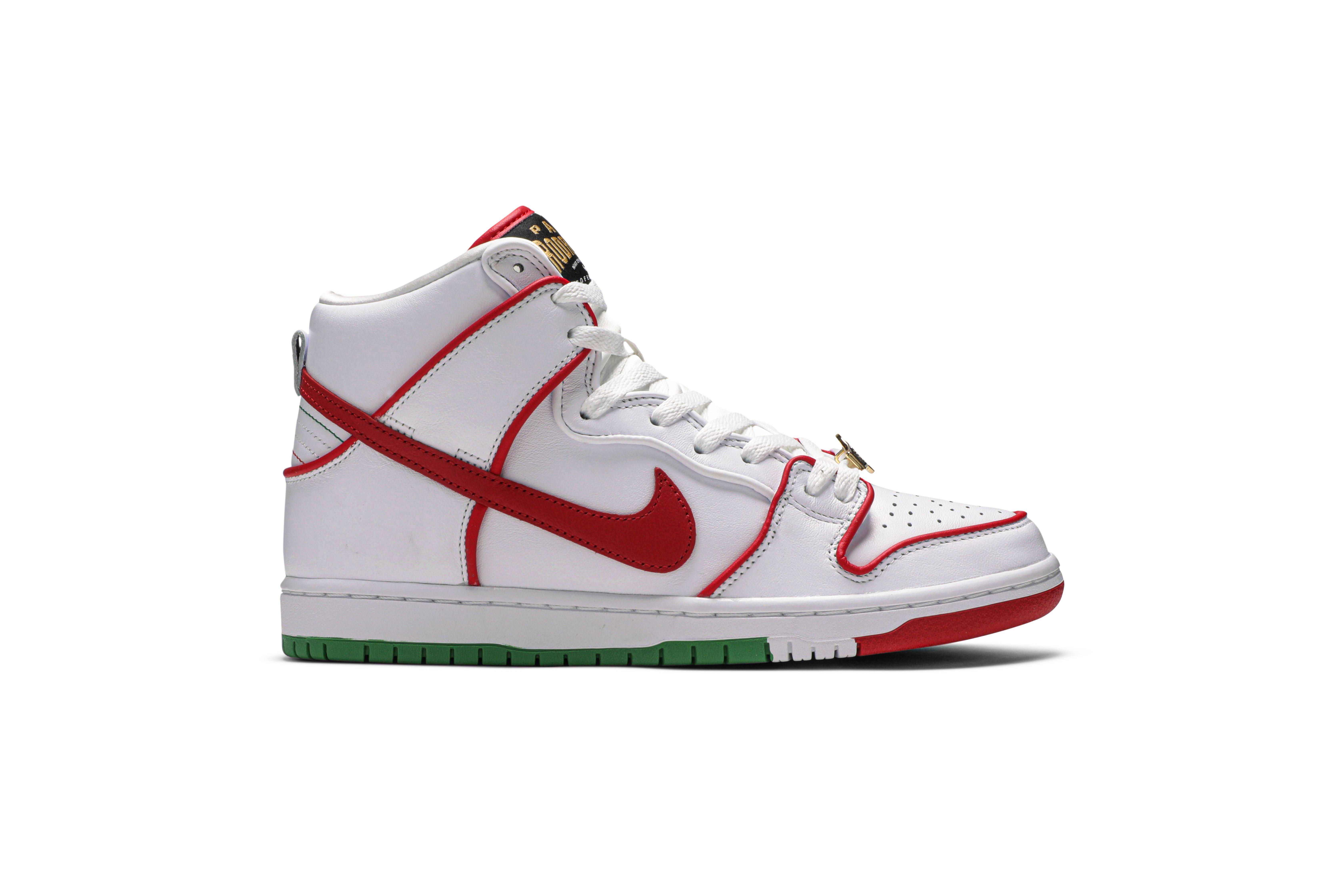 Paul Rodriguez x Nike SB Dunk High Premium Boxing CT6680-100 Nicesnk