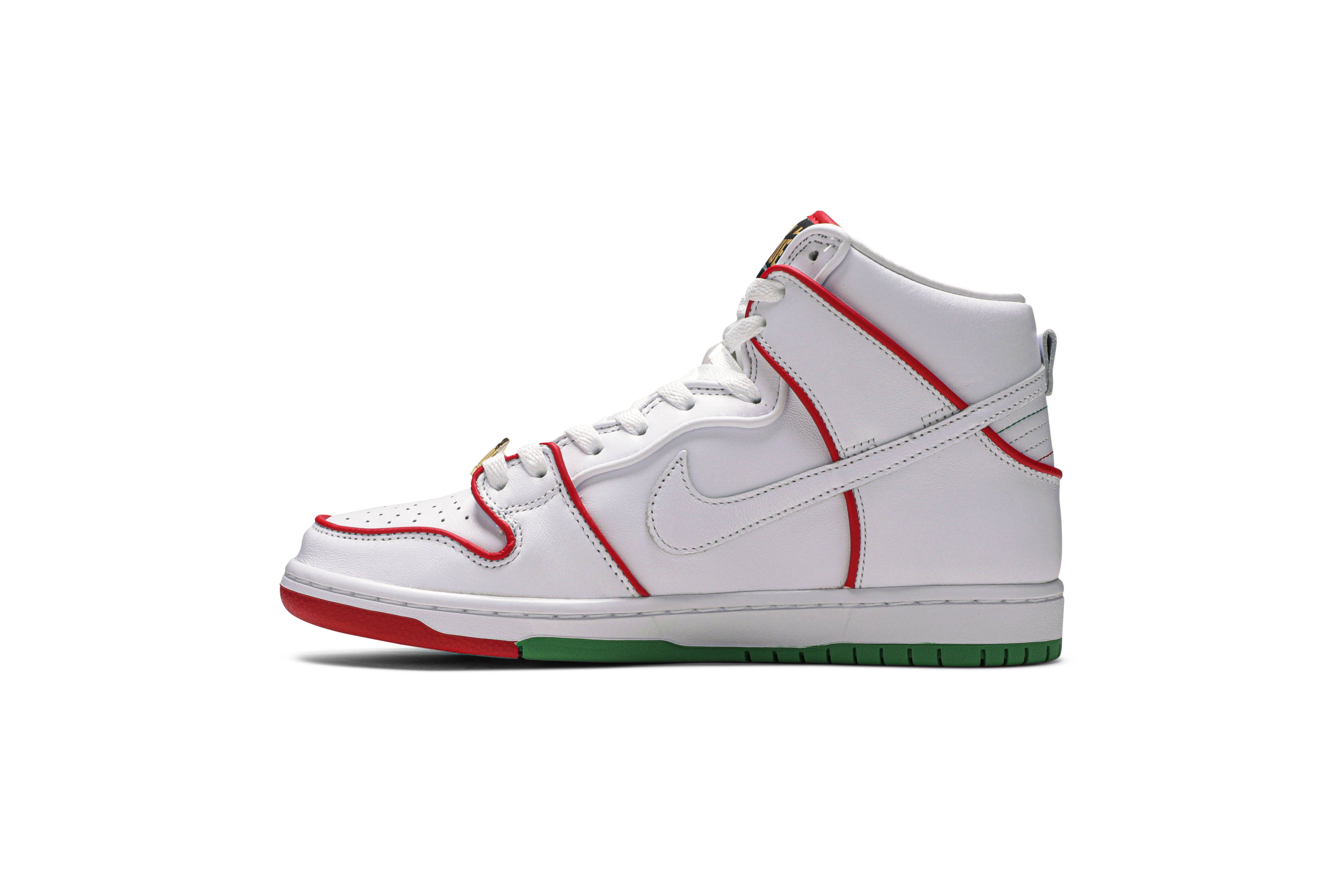 Paul Rodriguez x Nike SB Dunk High Premium Boxing CT6680-100 Nicesnk
