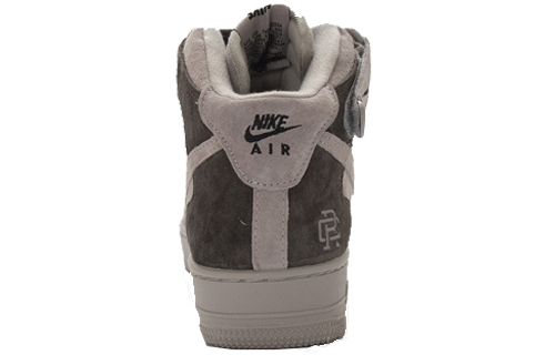 Nike Reigning Champ x Nike Air Force 1 Mid Grey Black 807618-200 Nicesnk
