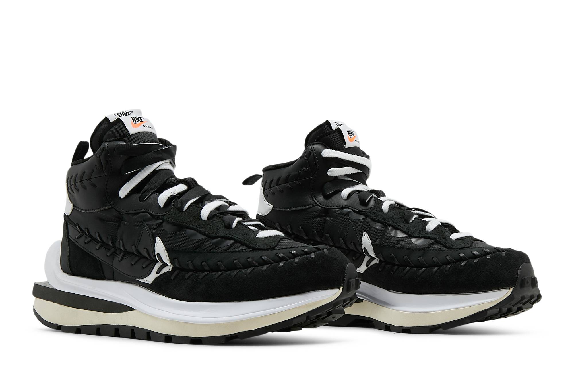 sacai x Jean Paul Gaultier x Nike Vaporwaffle ‘Black’ DH9186-001