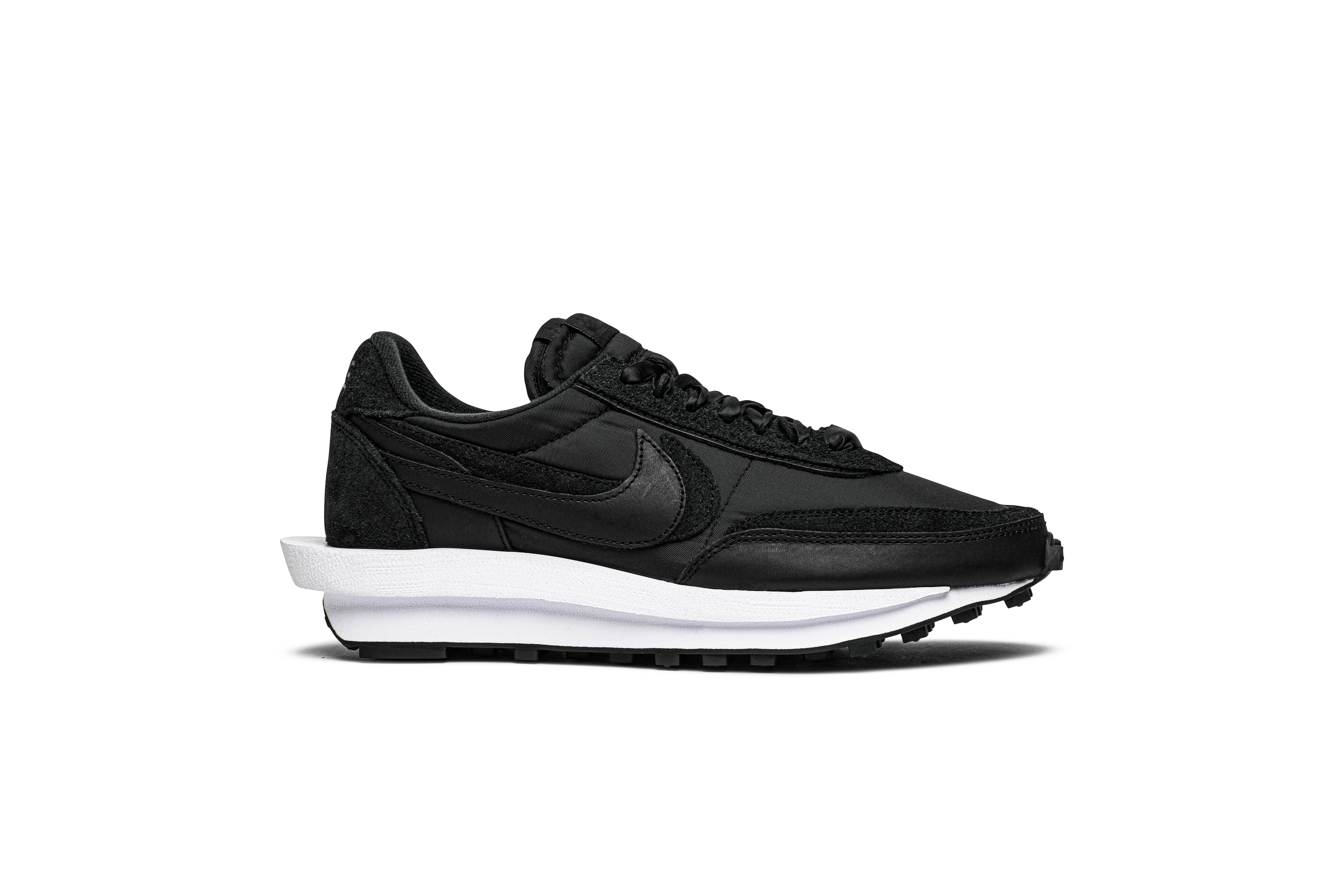 sacai x Nike LDWaffle ‘Black Nylon’ BV0073-002