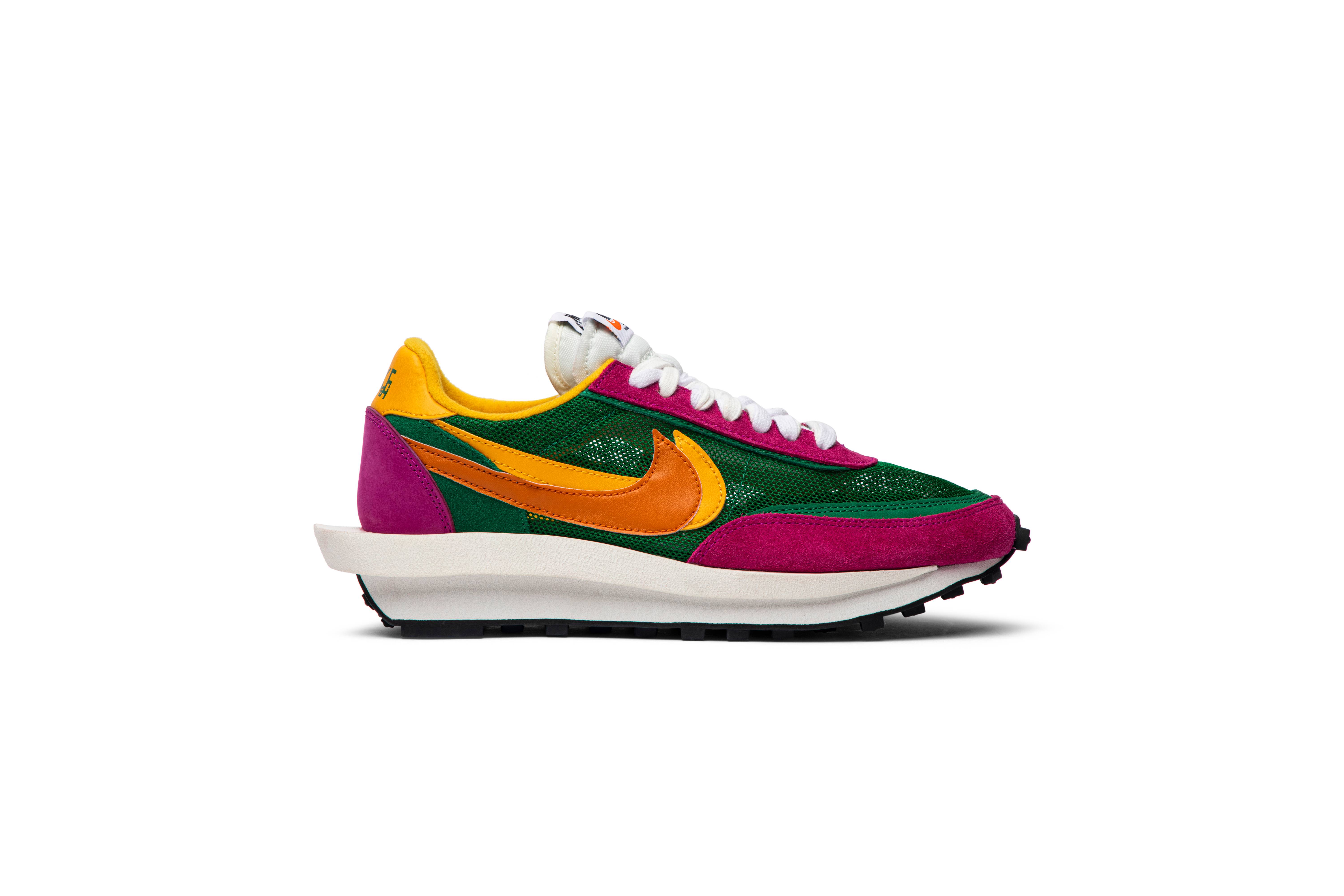 sacai x Nike LDWaffle Pine Green BV0073-301 Nicesnk