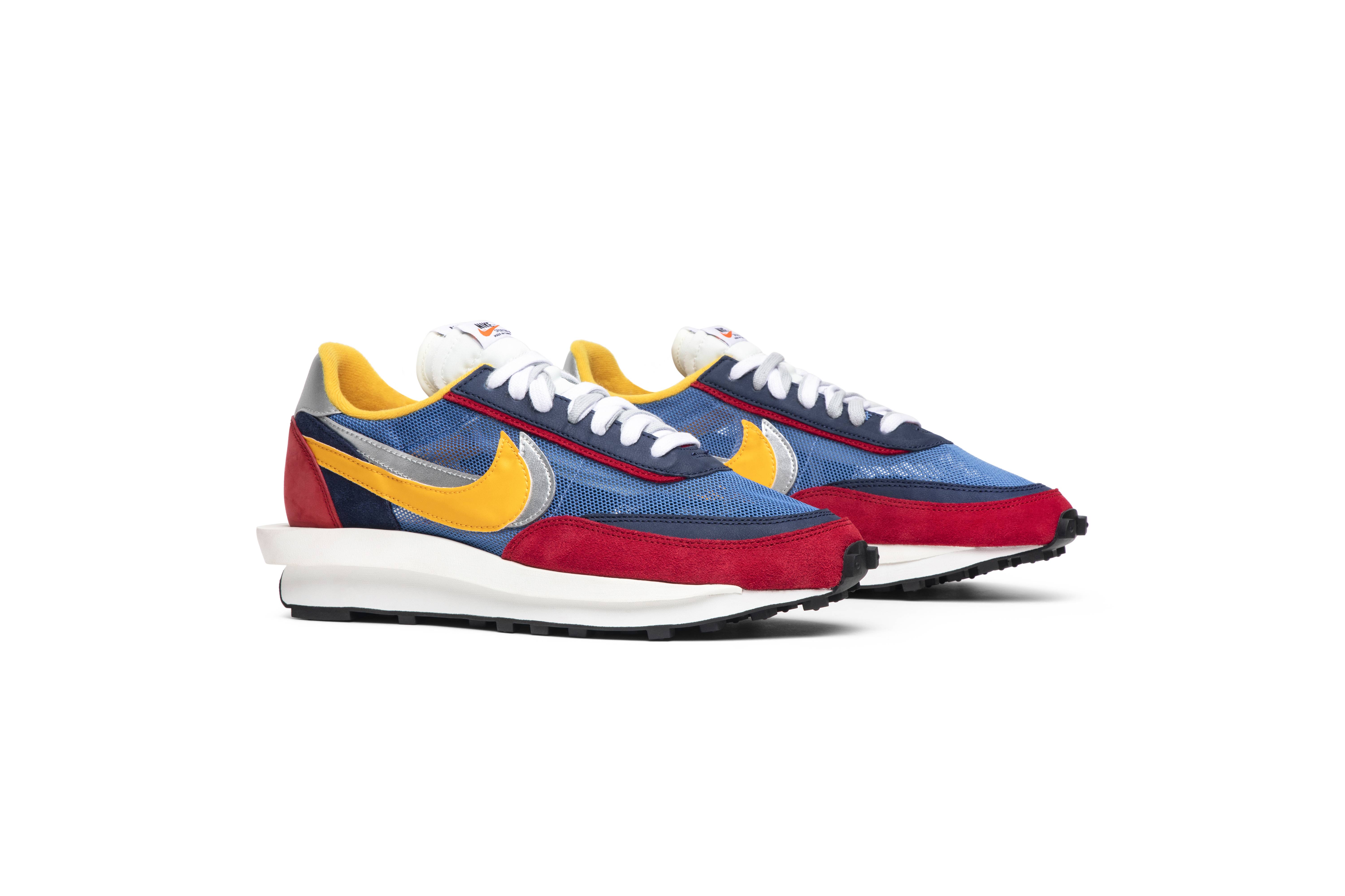 sacai x Nike LDWaffle Varsity Blue BV0073-400 Nicesnk