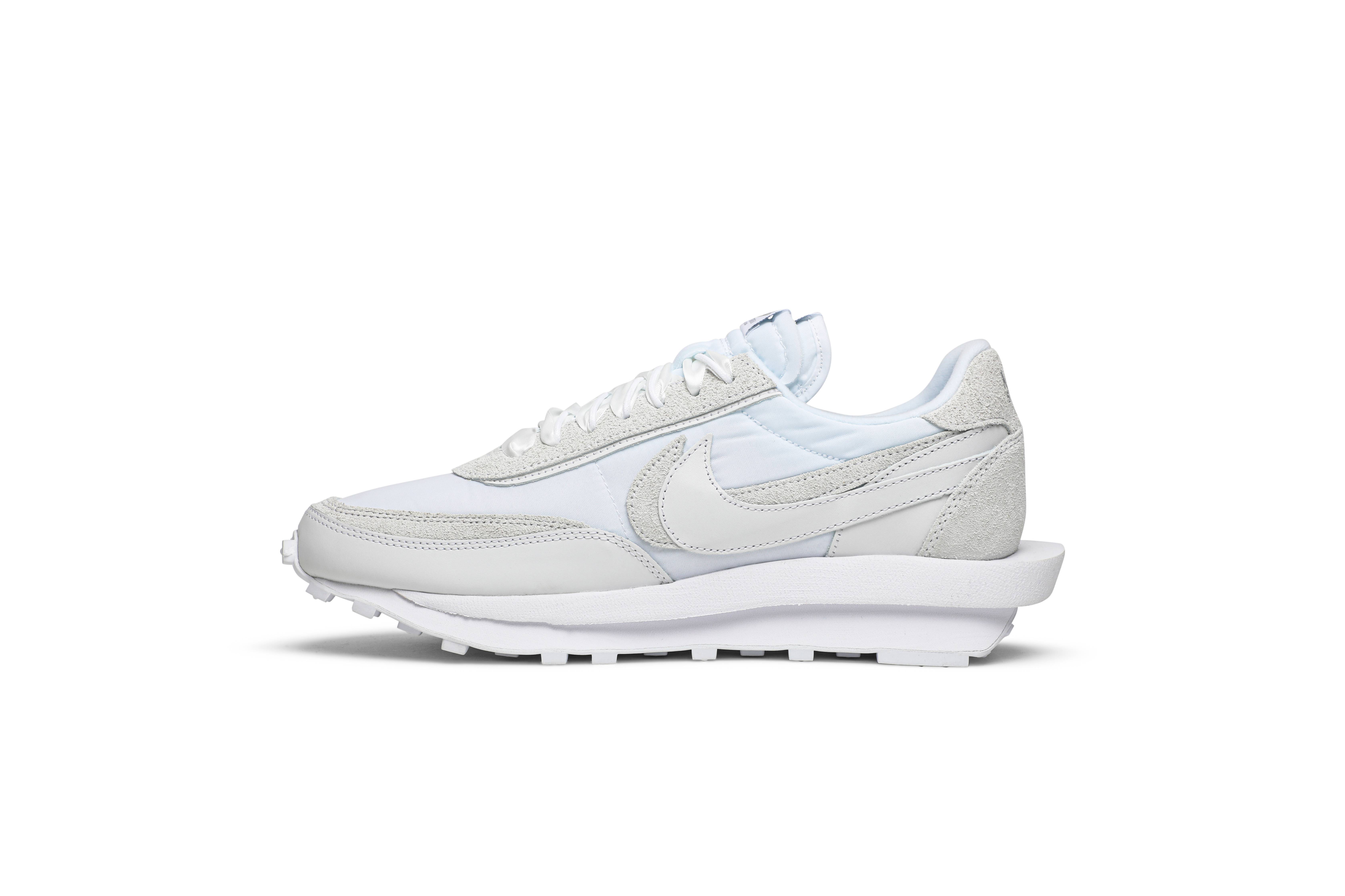 sacai x Nike LDWaffle White Nylon BV0073-101 Nicesnk