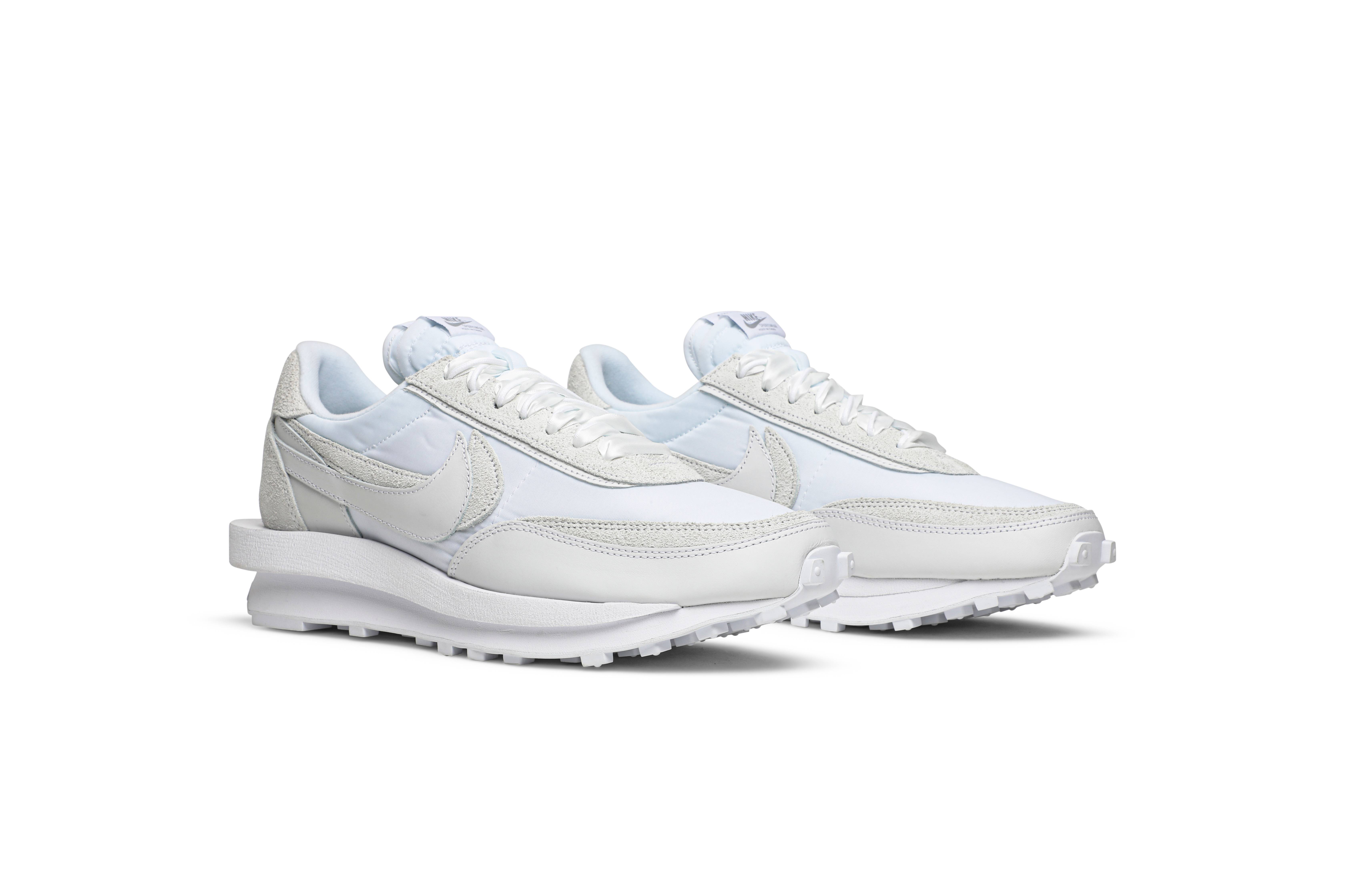 sacai x Nike LDWaffle White Nylon BV0073-101 Nicesnk