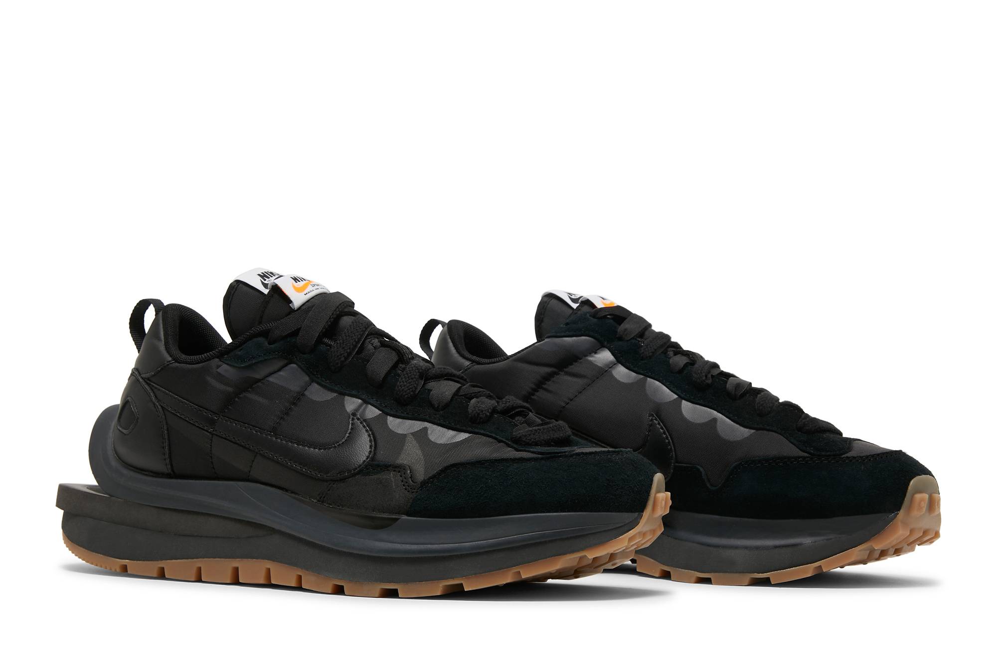 sacai x Nike VaporWaffle Black Gum DD1875-001 Nicesnk