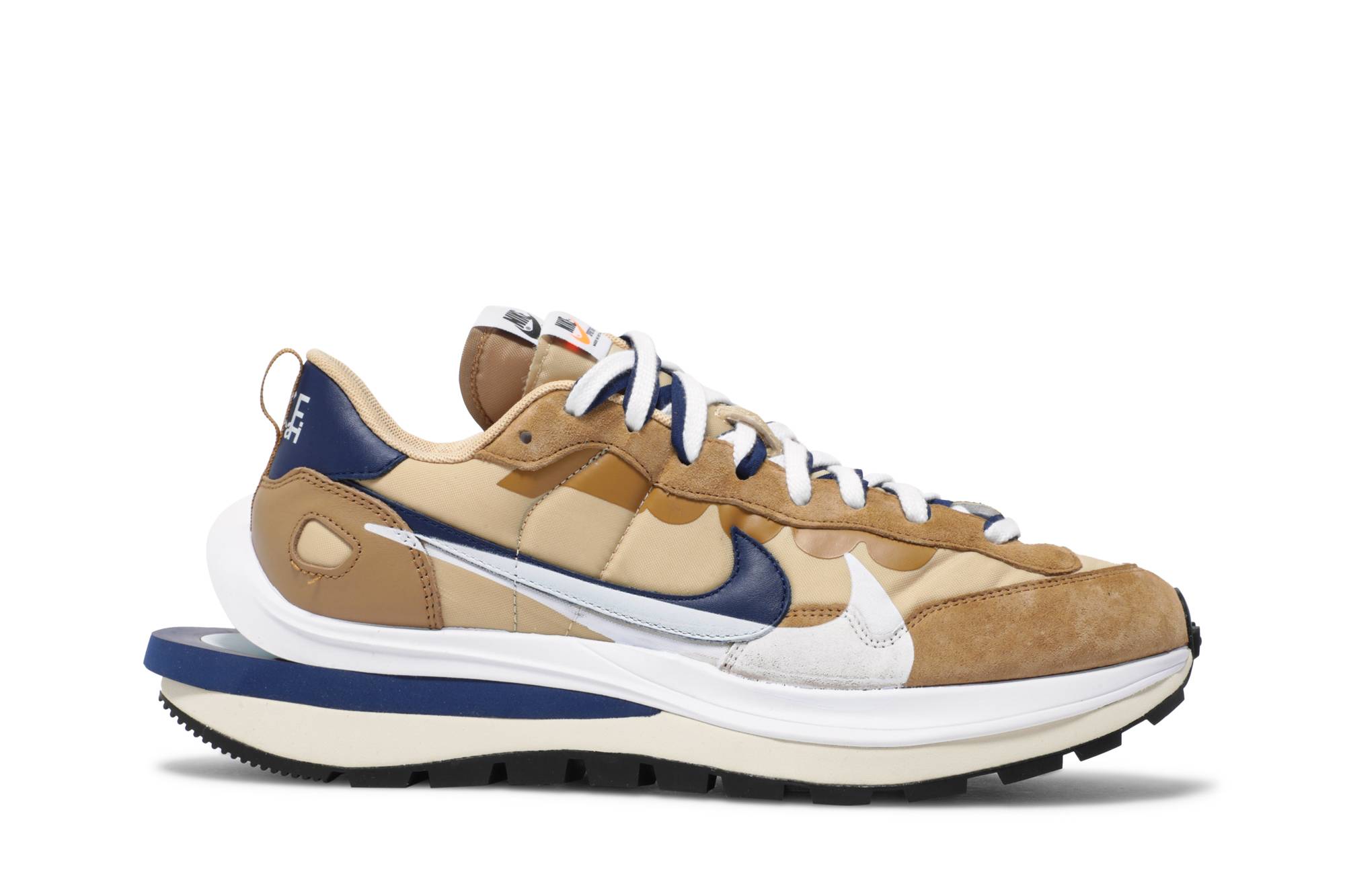 sacai x Nike VaporWaffle Sesame Blue Void DD1875-200 Nicesnk