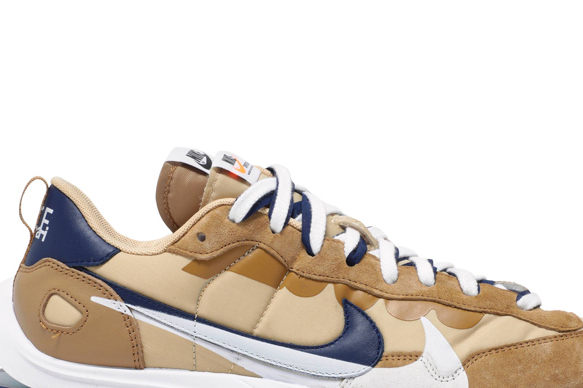 sacai x Nike VaporWaffle Sesame Blue Void DD1875-200 Nicesnk