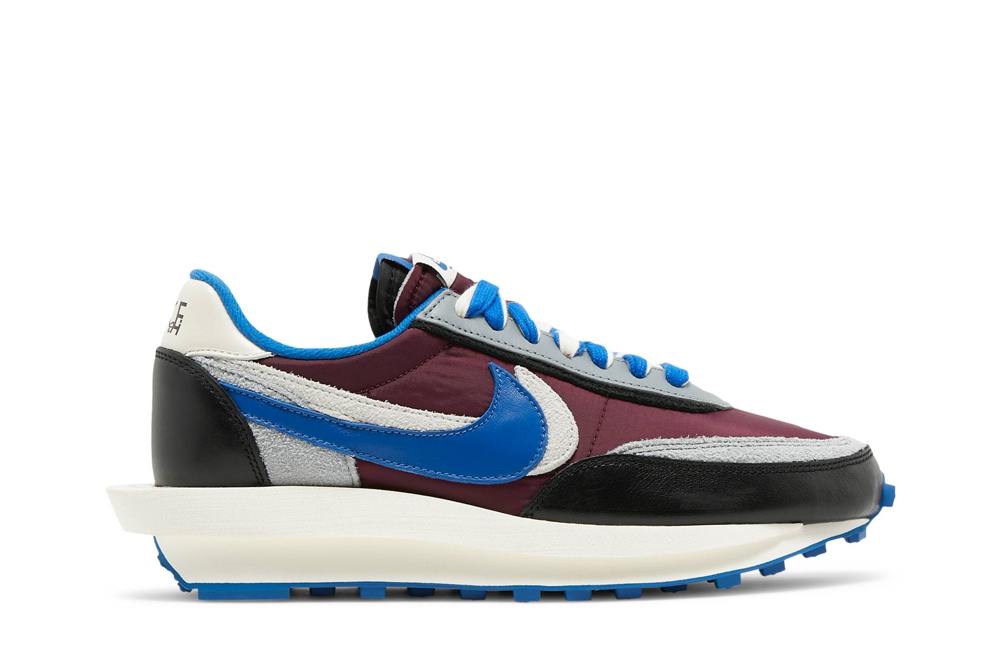 sacai x UNDERCOVER x Nike LDWaffle Night Maroon Team Royal DJ4877-600 Nicesnk