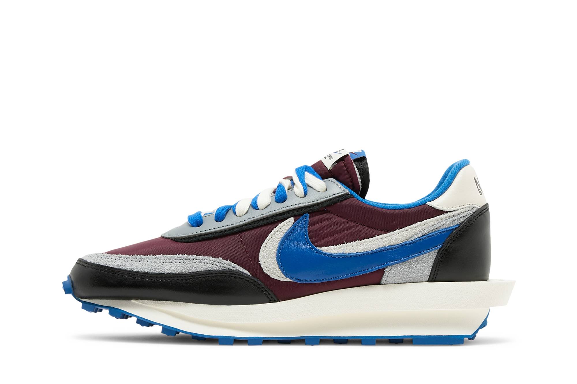 sacai x UNDERCOVER x Nike LDWaffle Night Maroon Team Royal DJ4877-600 Nicesnk
