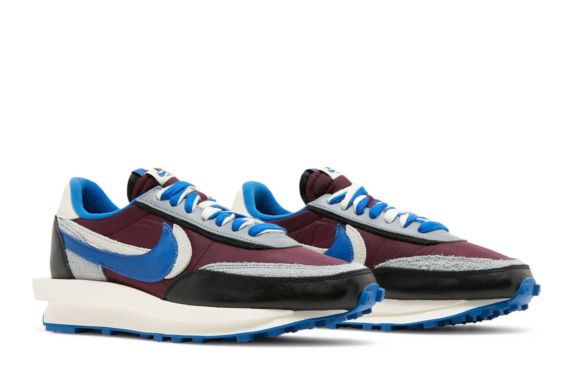 sacai x UNDERCOVER x Nike LDWaffle Night Maroon Team Royal DJ4877-600 Nicesnk