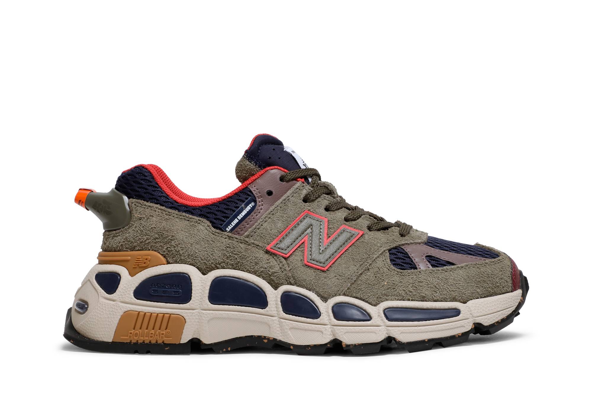 Salehe Bembury x New Balance 574 Yurt Team Forest Green MS574YSB Nicesnk