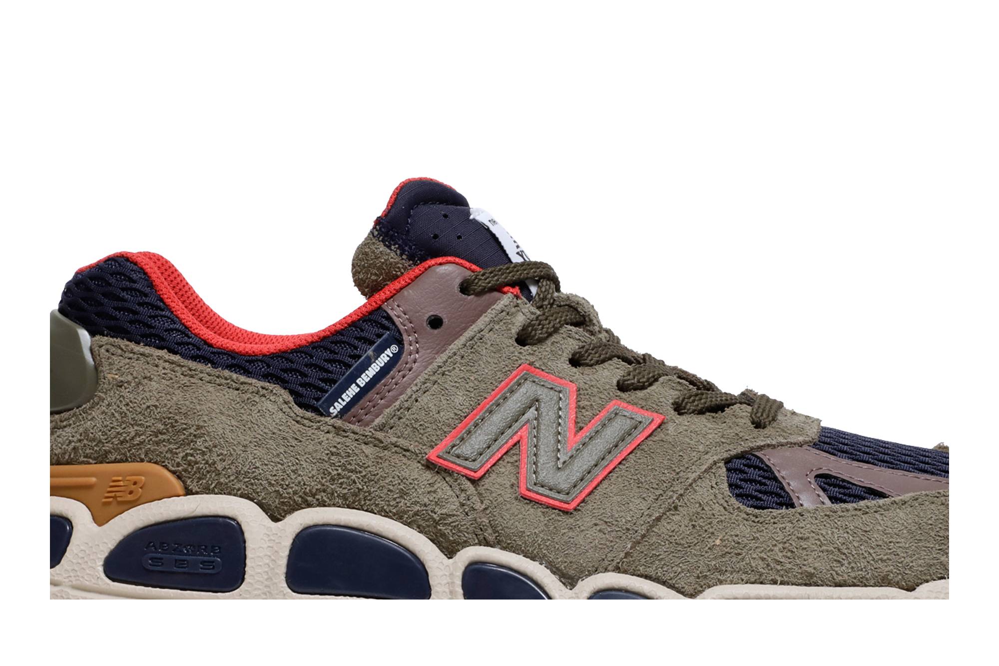 Salehe Bembury x New Balance 574 Yurt Team Forest Green MS574YSB Nicesnk