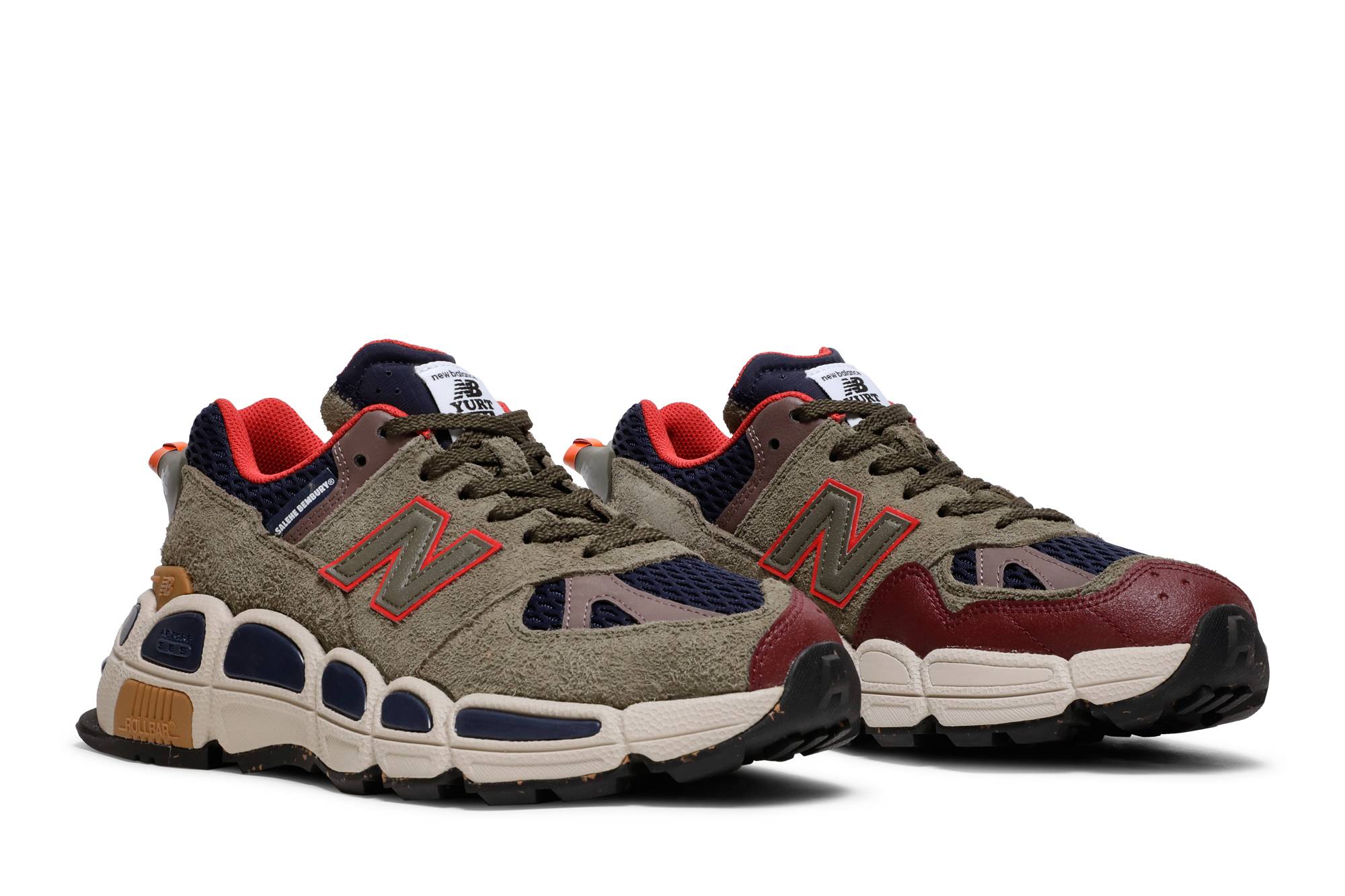 Salehe Bembury x New Balance 574 Yurt Team Forest Green MS574YSB Nicesnk