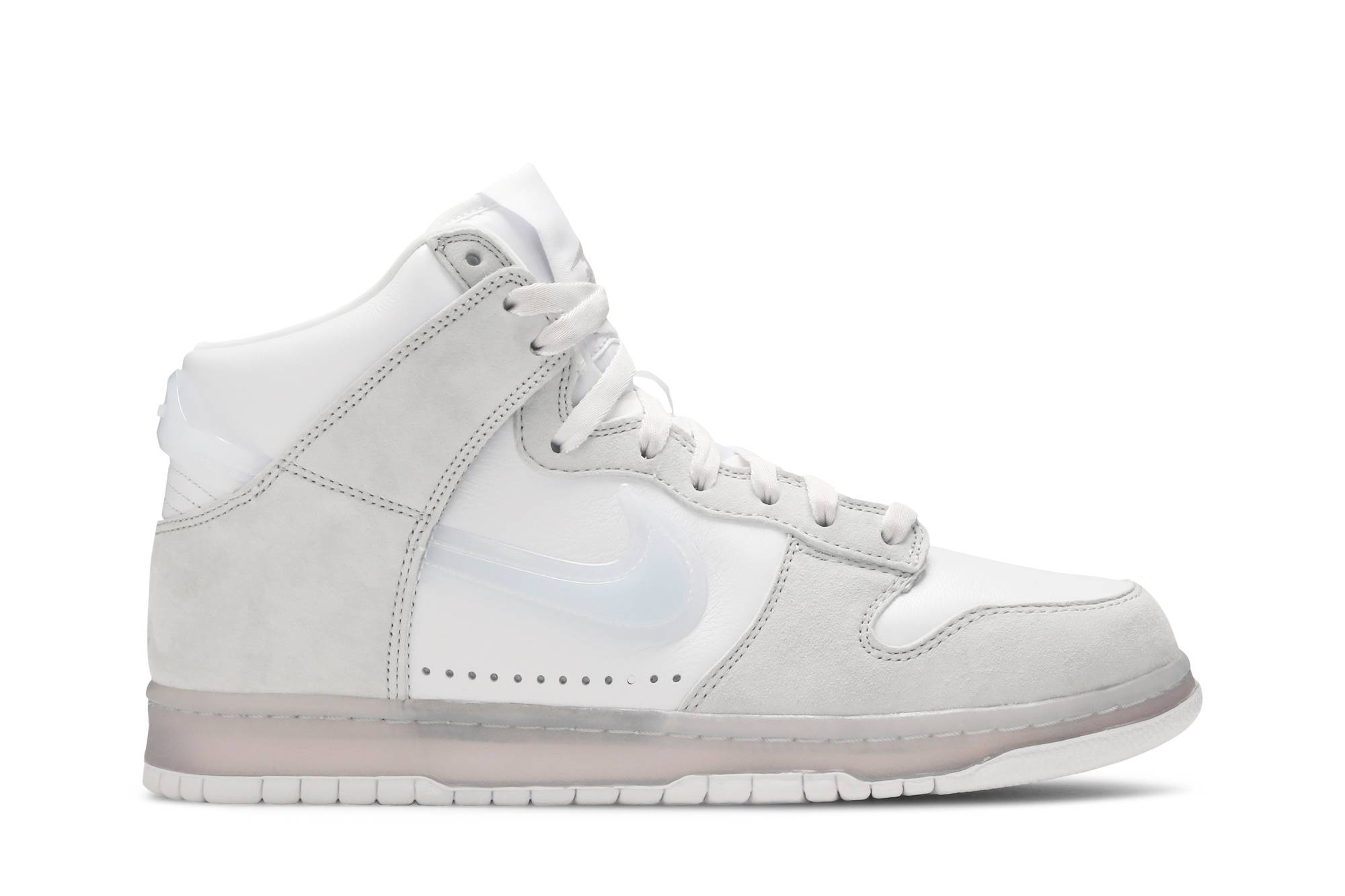 Slam Jam x Nike Dunk High White Platinum DA1639-100 Nicesnk