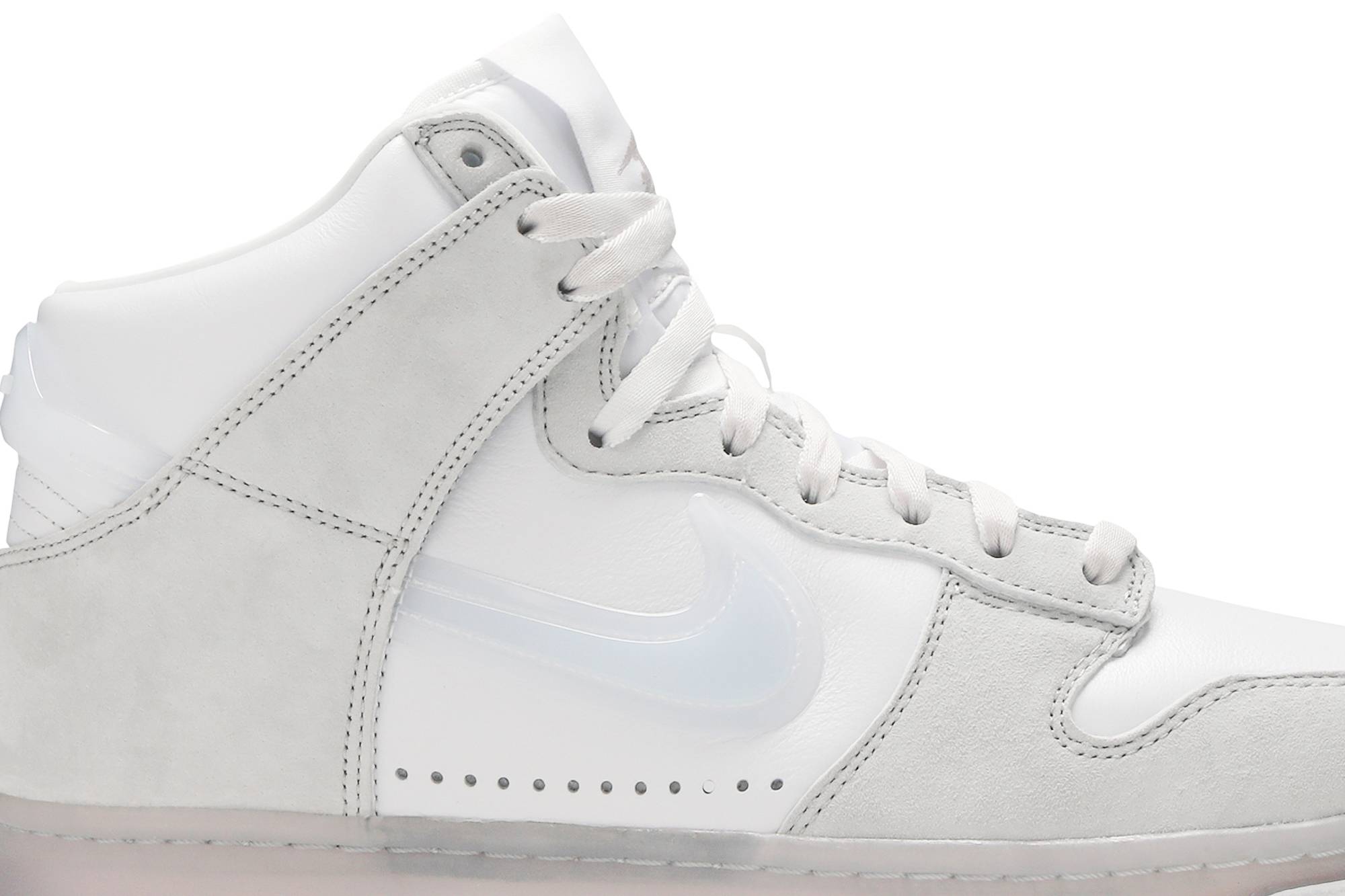 Slam Jam x Nike Dunk High White Platinum DA1639-100 Nicesnk