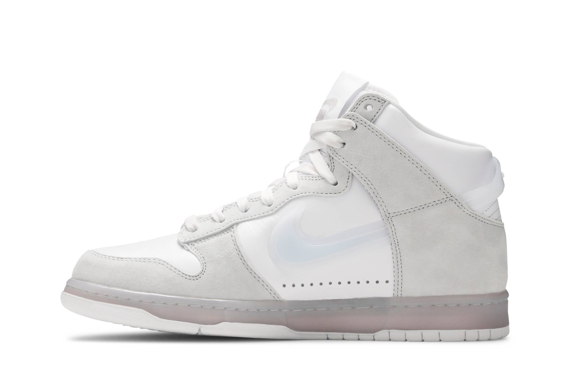 Slam Jam x Nike Dunk High White Platinum DA1639-100 Nicesnk