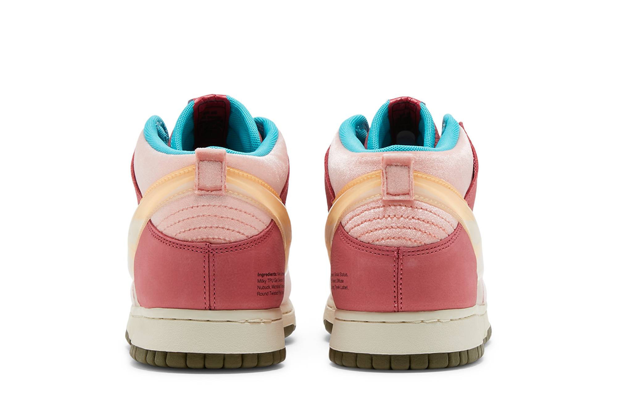 Social Status x Nike Dunk Mid Strawberry Milk DJ1173-600 Nicesnk