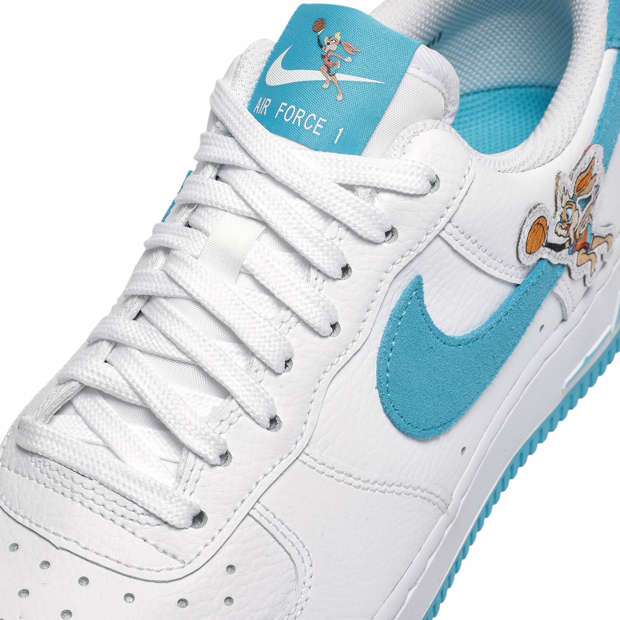 Space Jam x Nike Air Force 1 07 Low Hare DJ7998-100 Nicesnk