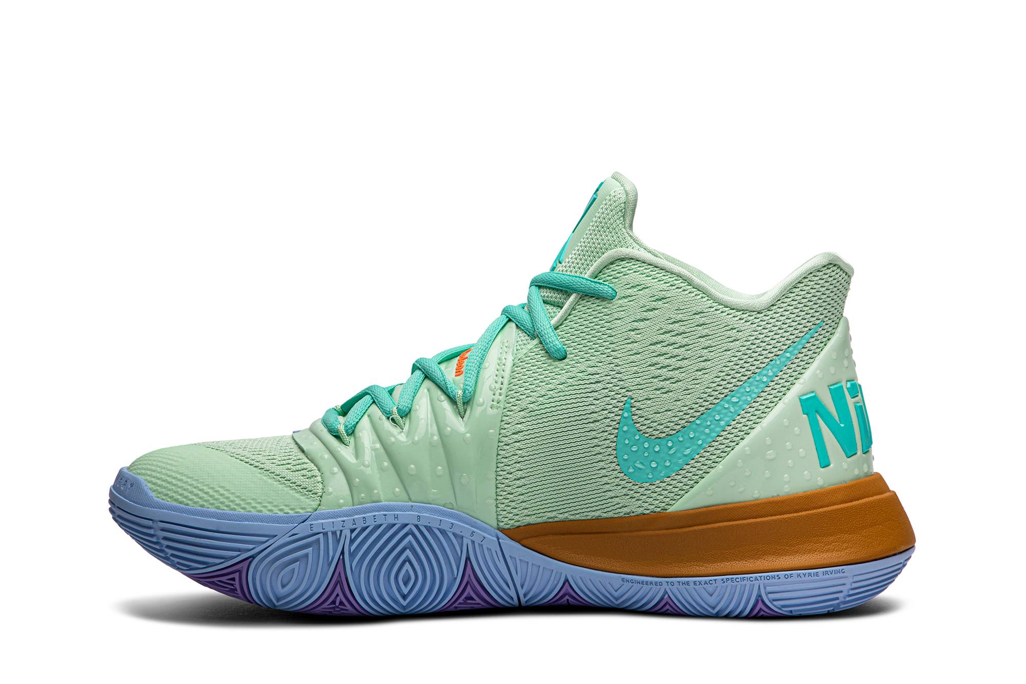 SpongeBob SquarePants x Nike Kyrie 5 Squidward CJ6951-300 Nicesnk