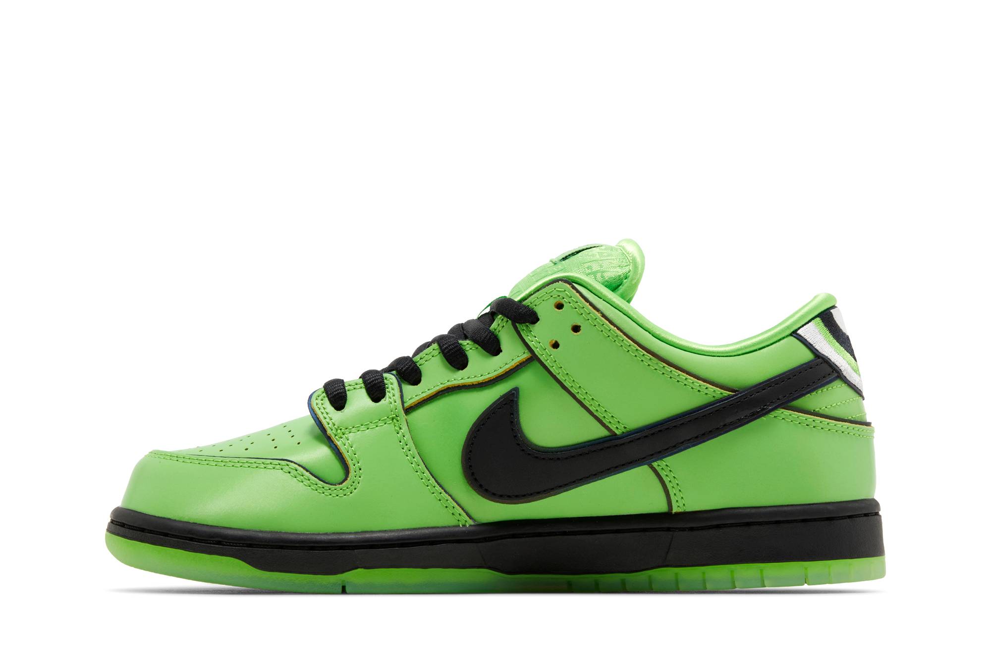 The Powerpuff Girls x Nike Dunk Low Pro SB QS ‘Buttercup’ FZ8319-300