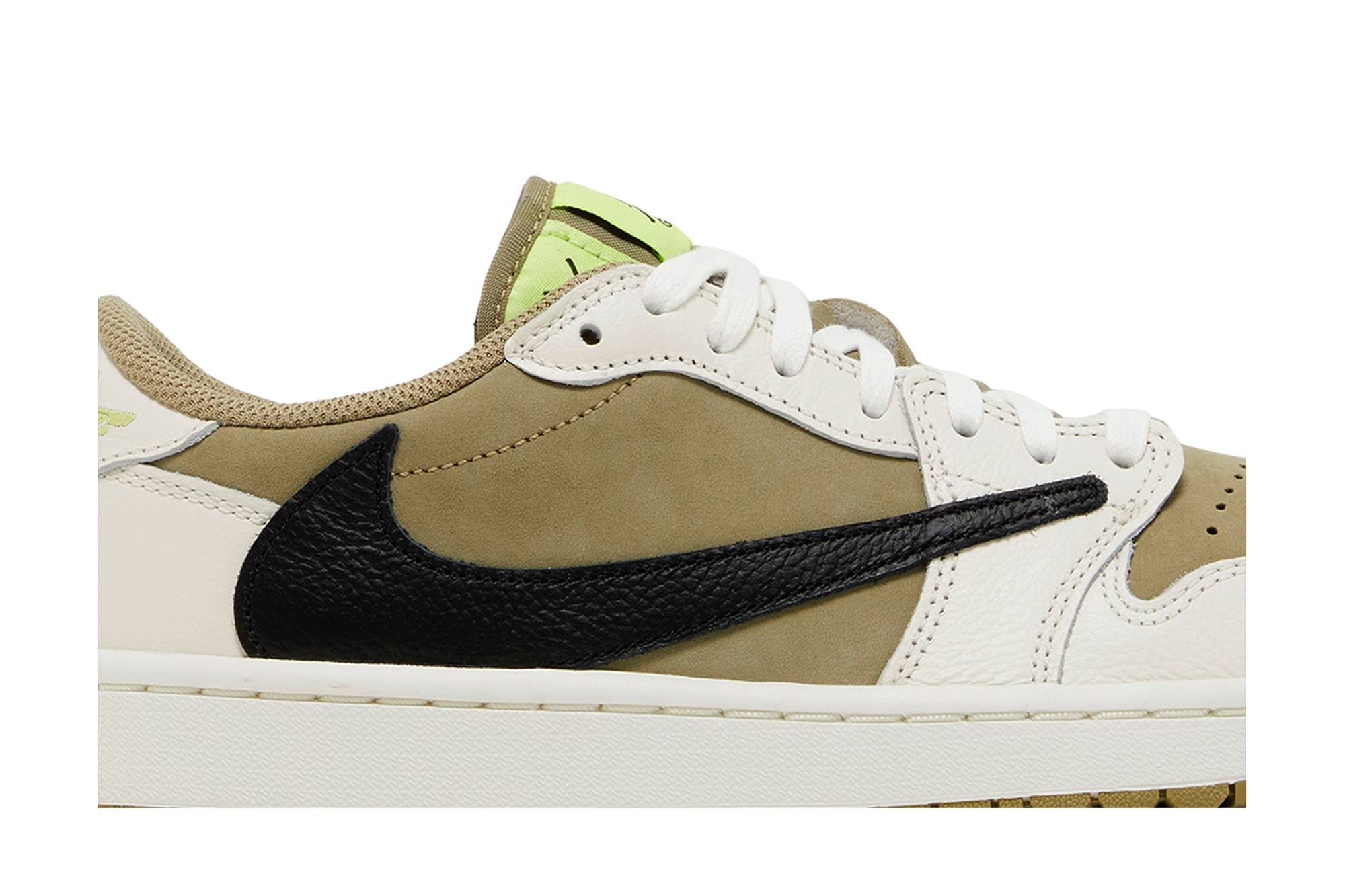 Travis Scott x Air Jordan 1 Low Golf Neutral Olive FZ3124-200 Nicesnk