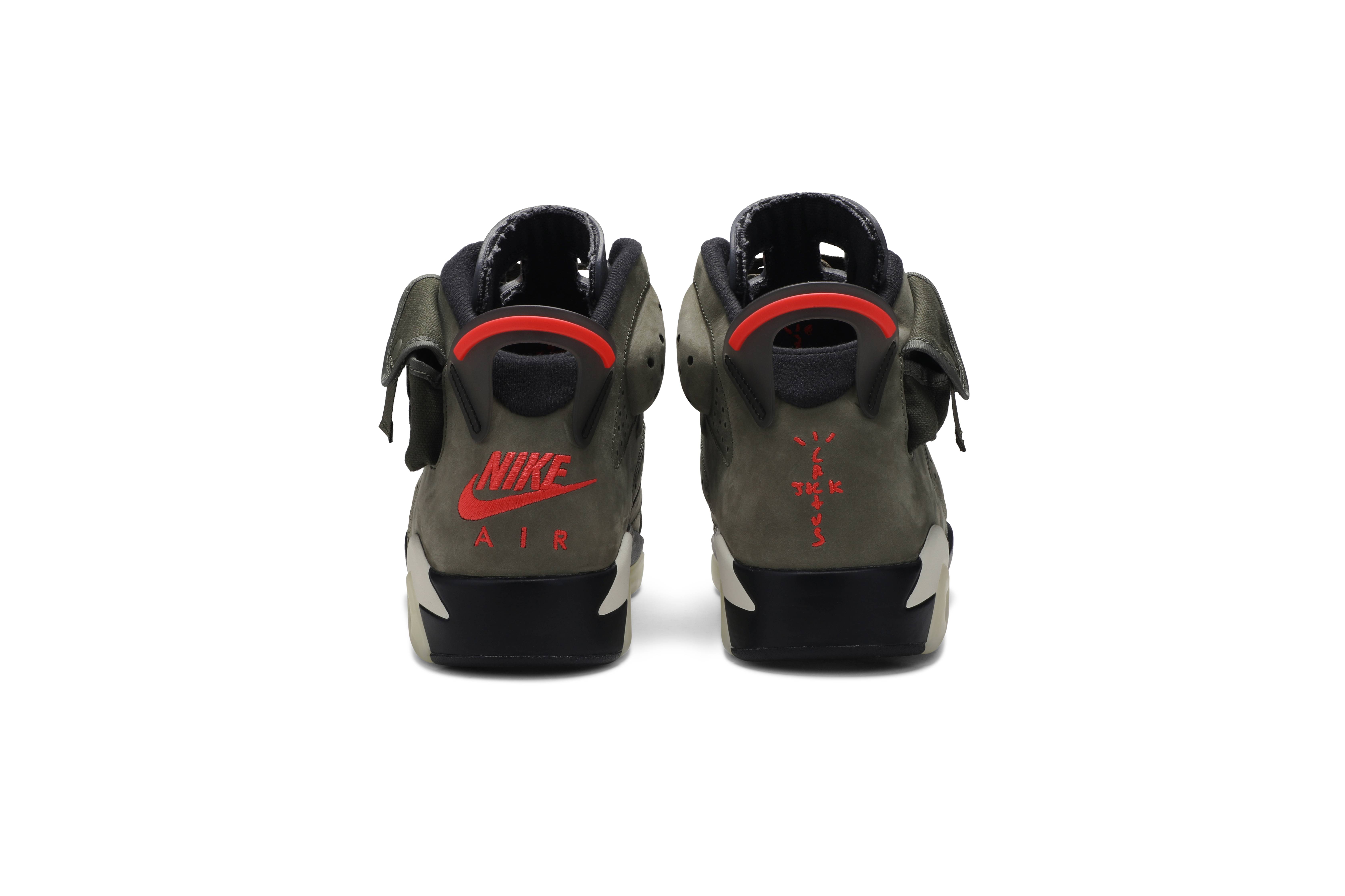 Travis Scott x Air Jordan 6 Retro Olive  CN1084-200 Nicesnk