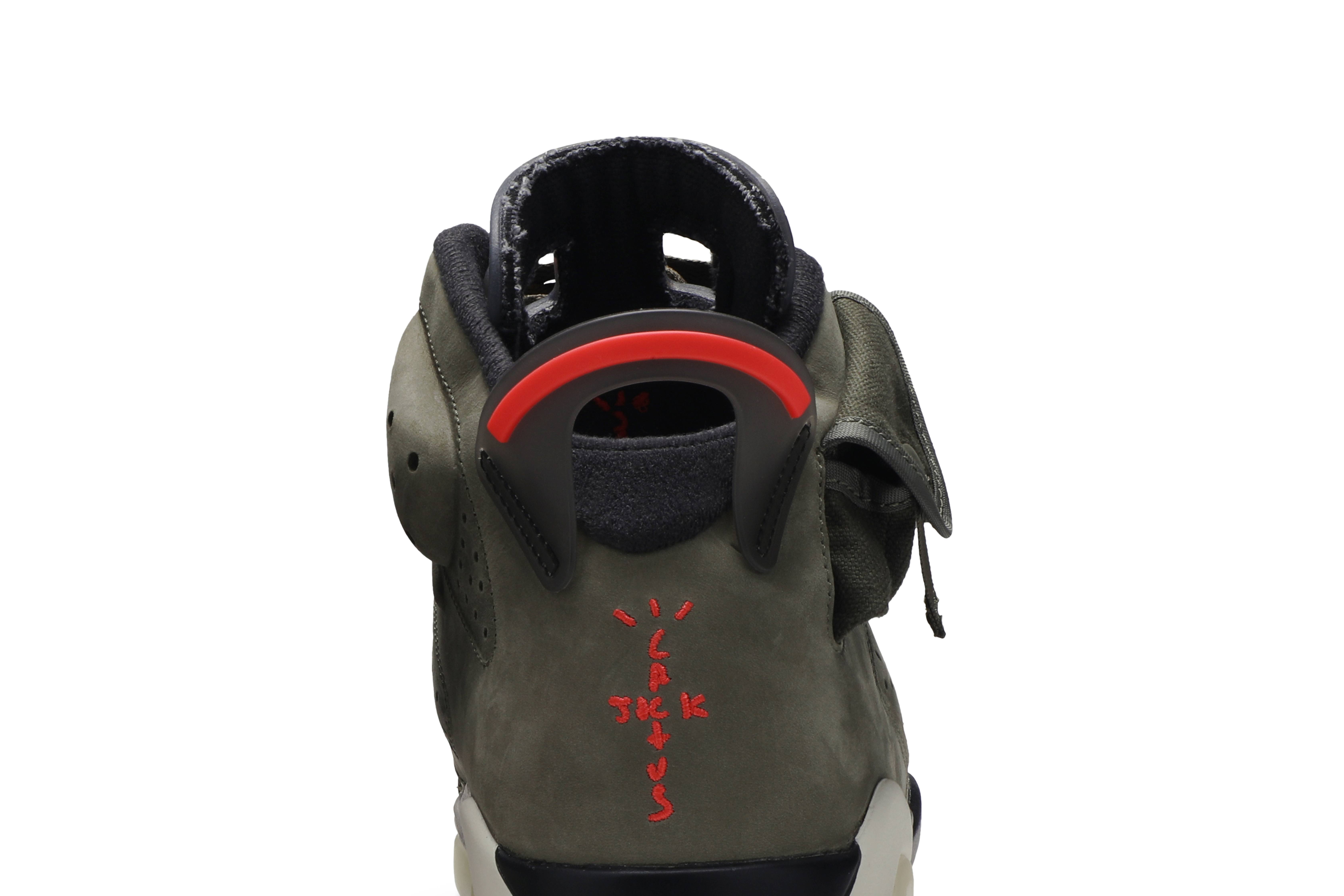 Travis Scott x Air Jordan 6 Retro Olive  CN1084-200 Nicesnk