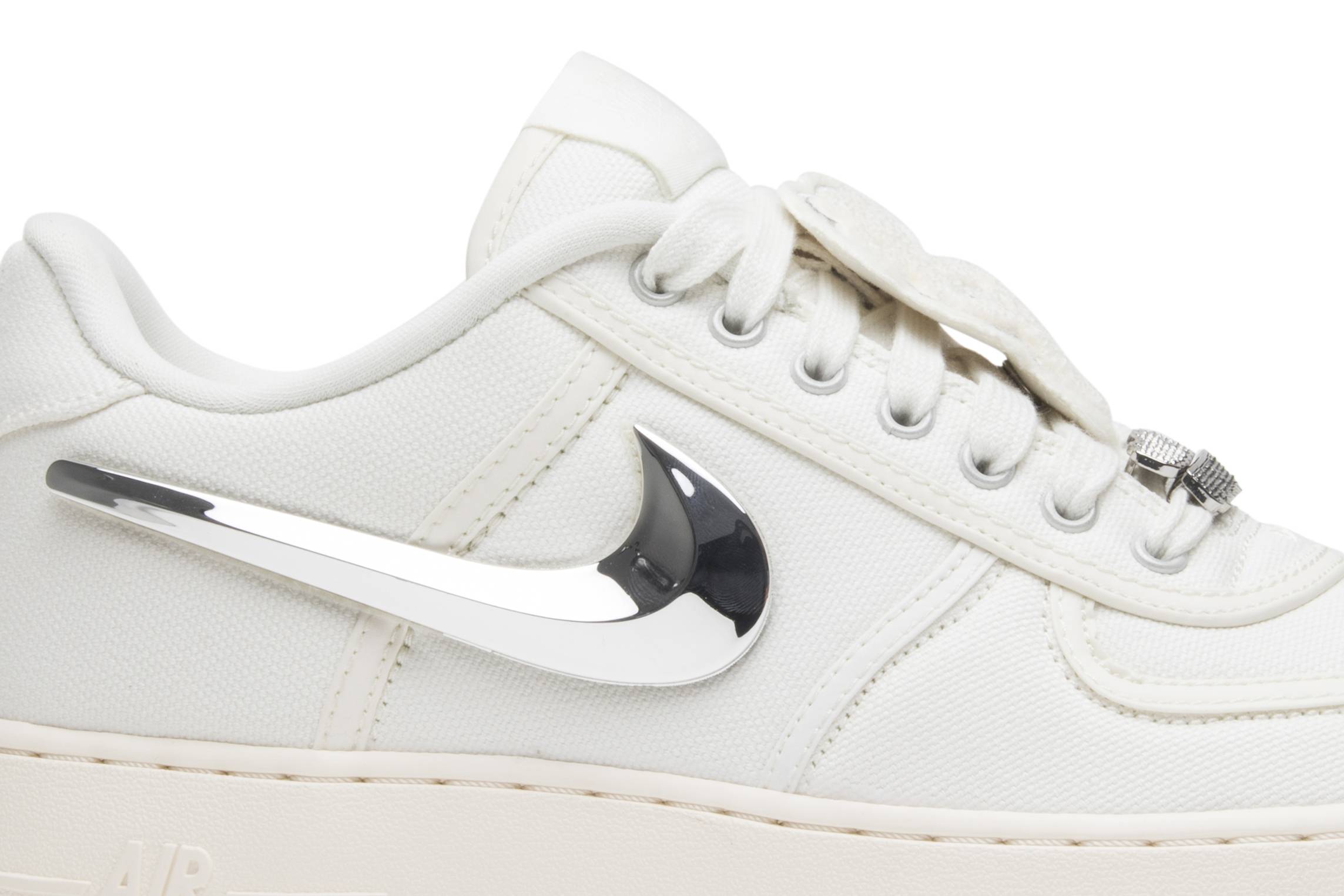 Travis Scott x Nike Air Force 1 Sail AQ4211-101 Nicesnk