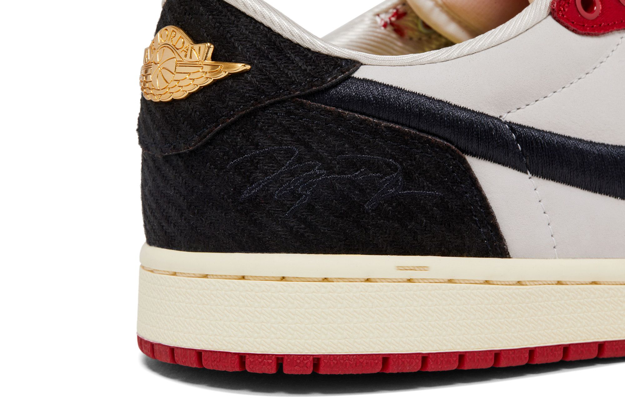 Trophy Room x Air Jordan 1 Retro Low OG SP Rookie Card – Away FN0432-100 Nicesnk