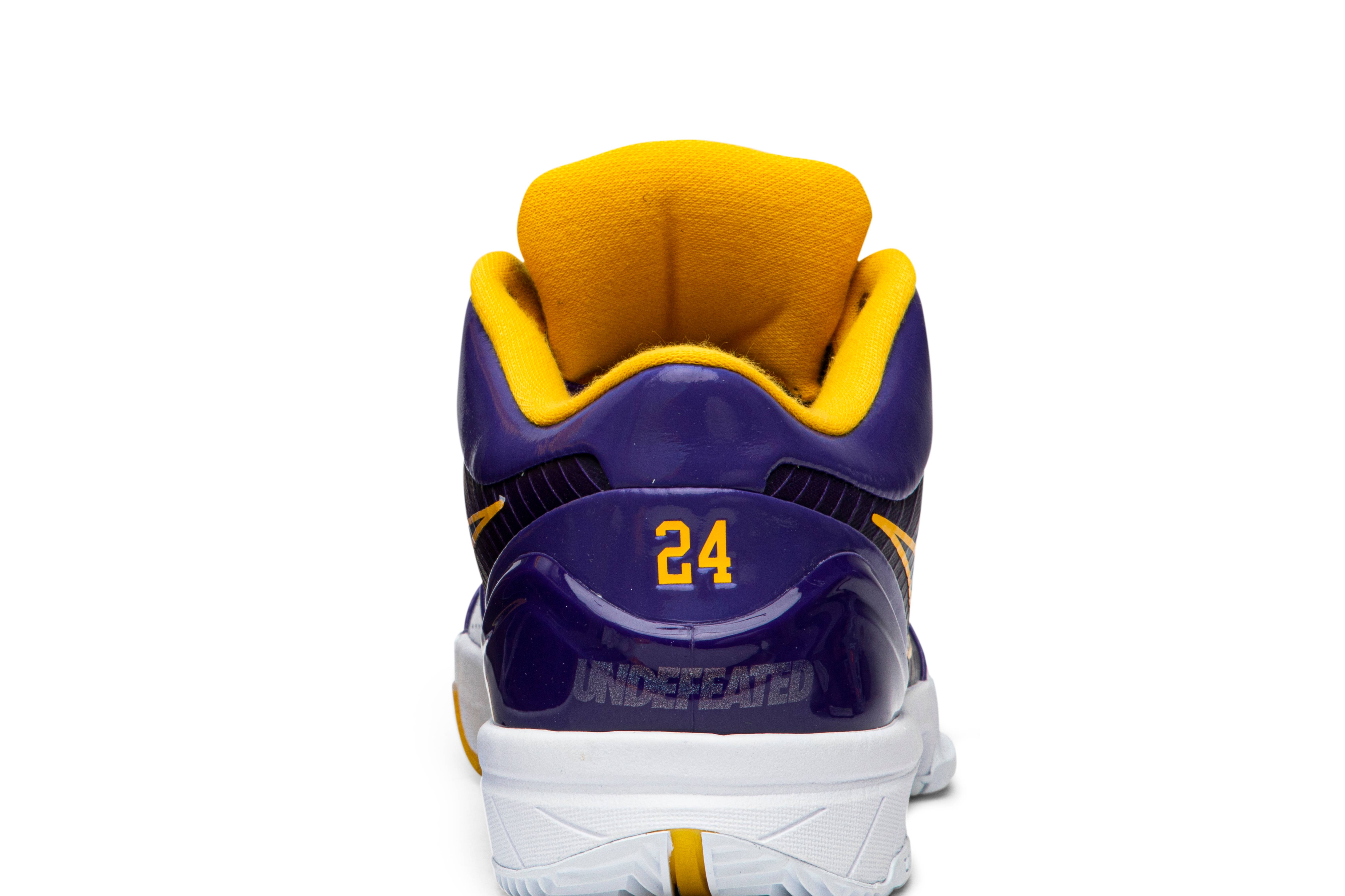 UNDEFEATED x Nike Kobe 4 Protro Court Purple CQ3869-500 Nicesnk