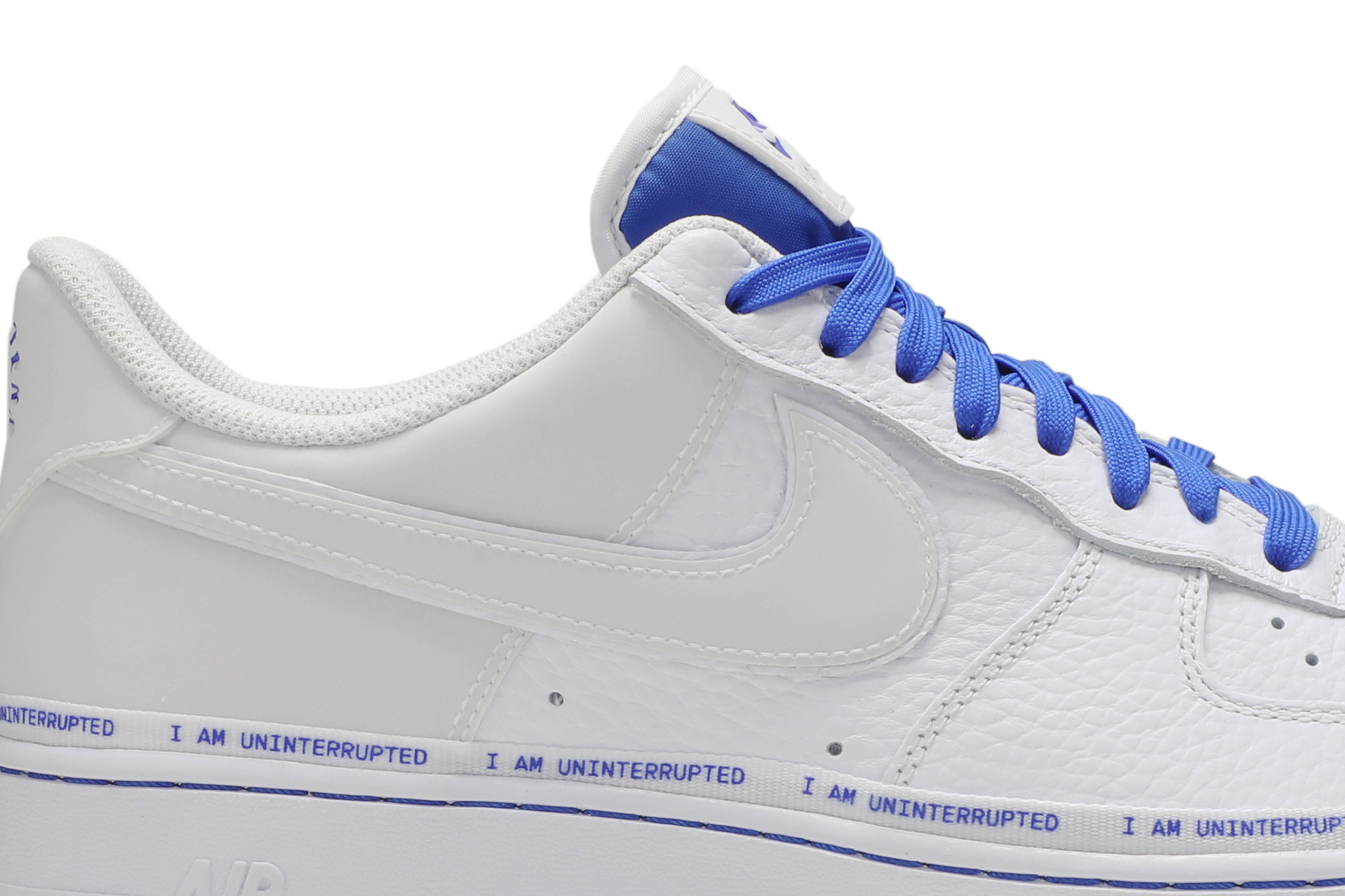 Uninterrupted x Nike Air Force 1 Low QS ‘More Than’ CQ0494-100