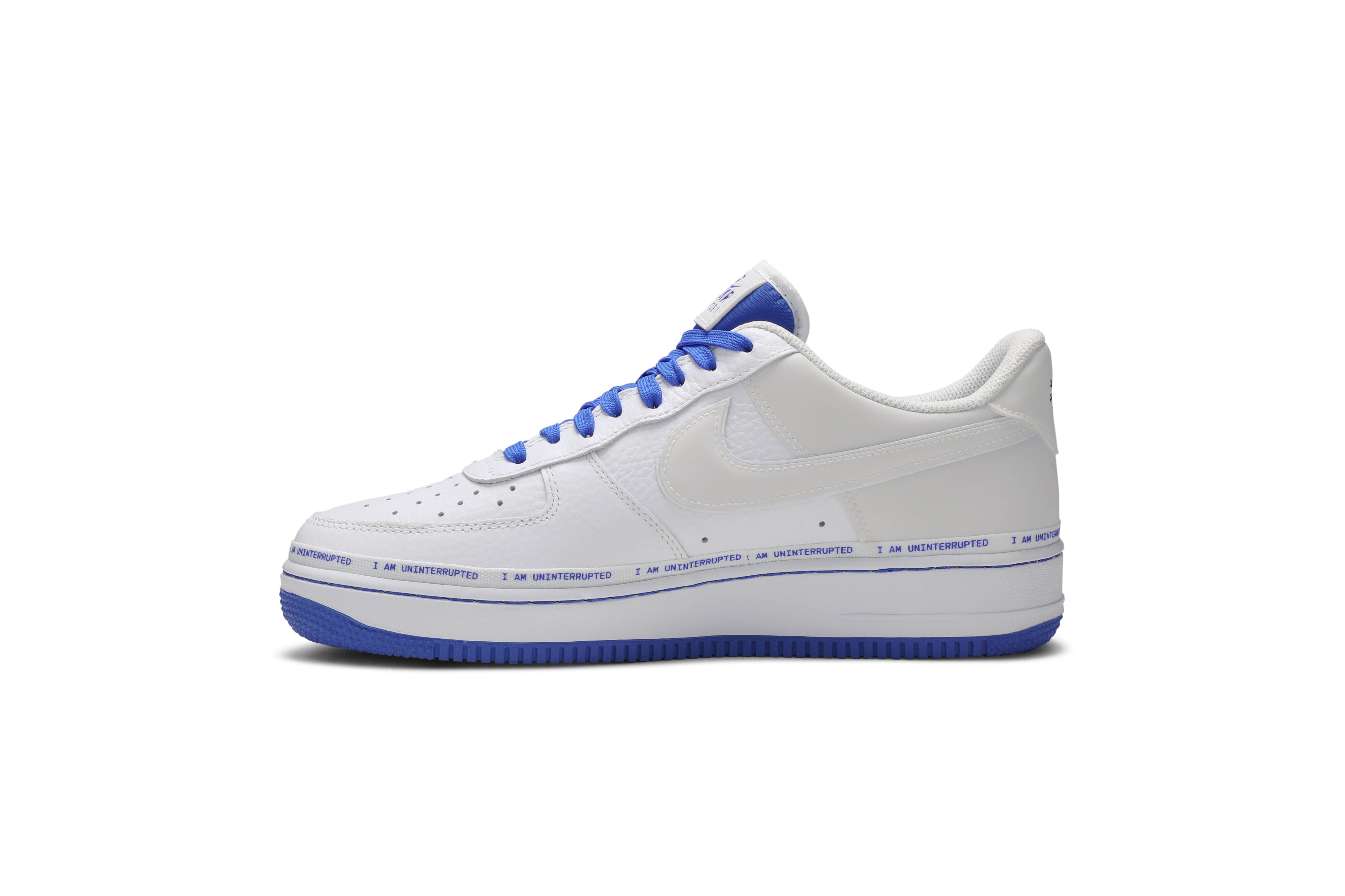 Uninterrupted x Nike Air Force 1 Low QS ‘More Than’ CQ0494-100