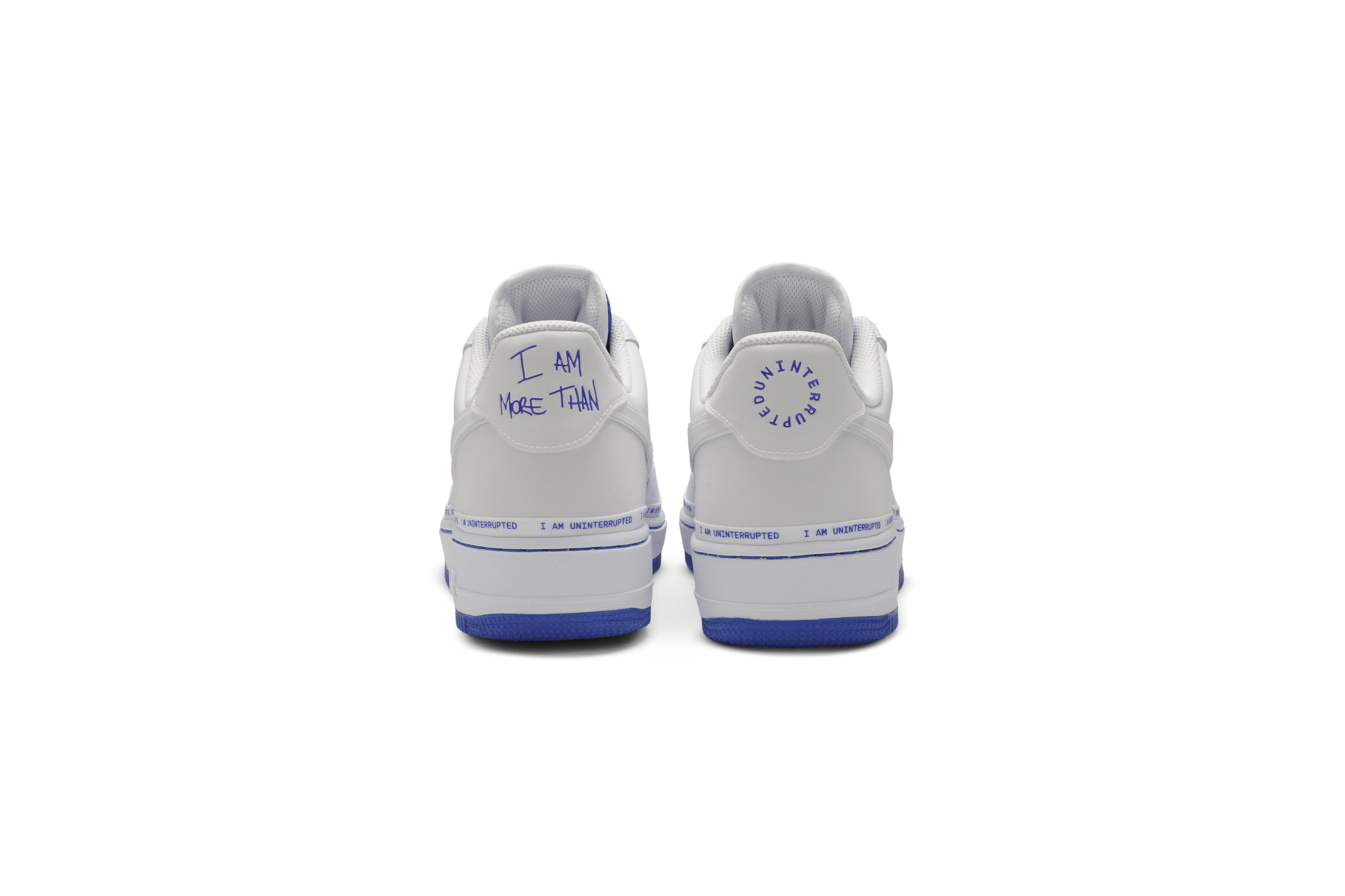 Uninterrupted x Nike Air Force 1 Low QS ‘More Than’ CQ0494-100