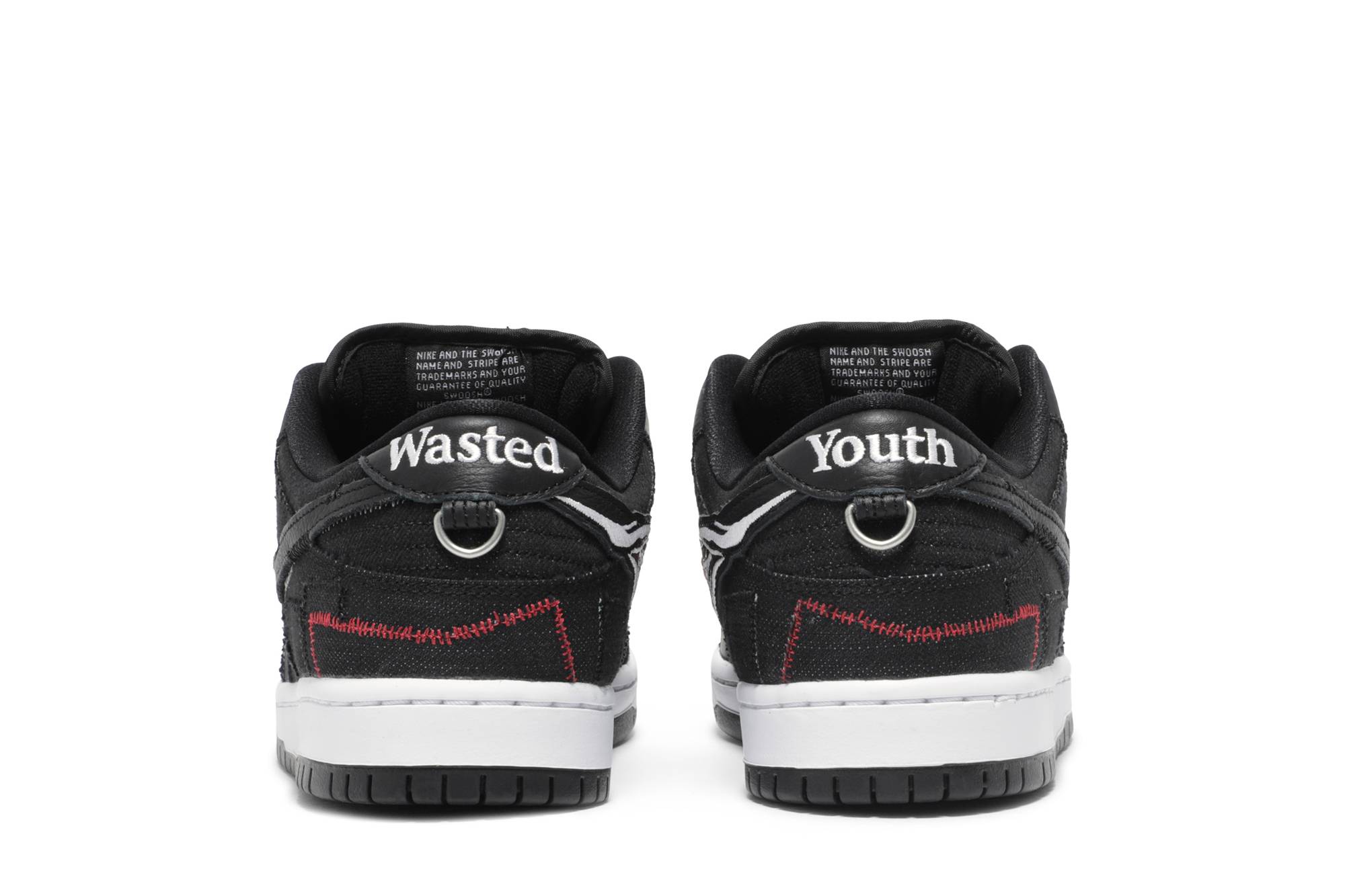 Wasted Youth x Nike SB Dunk Low ‘Black Denim’ DD8386-001