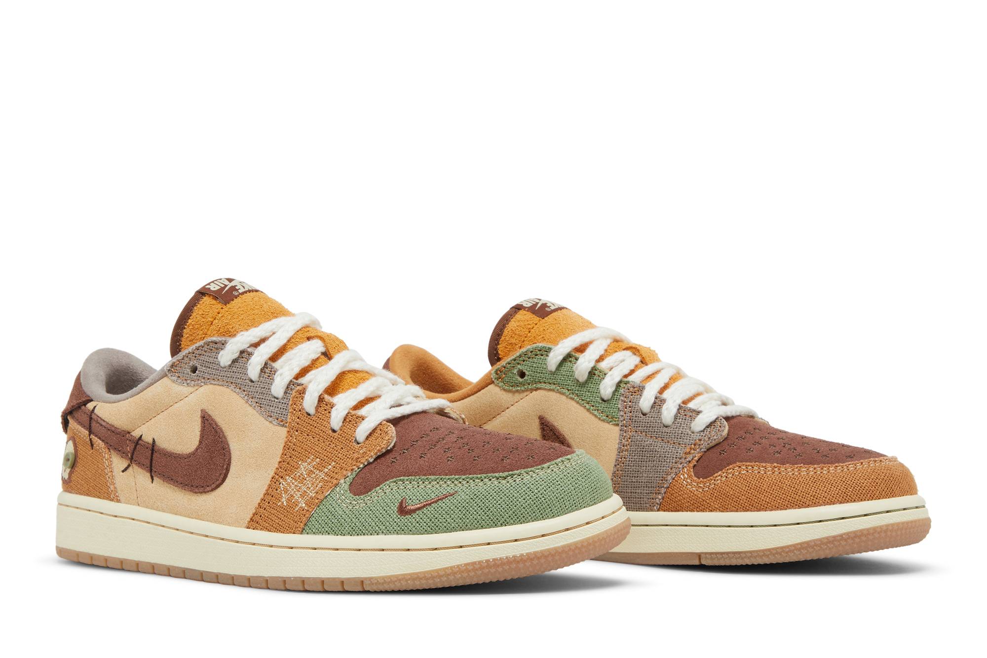 Zion Williamson x Air Jordan 1 Retro Low OG Voodoo DZ7292-200 Nicesnk