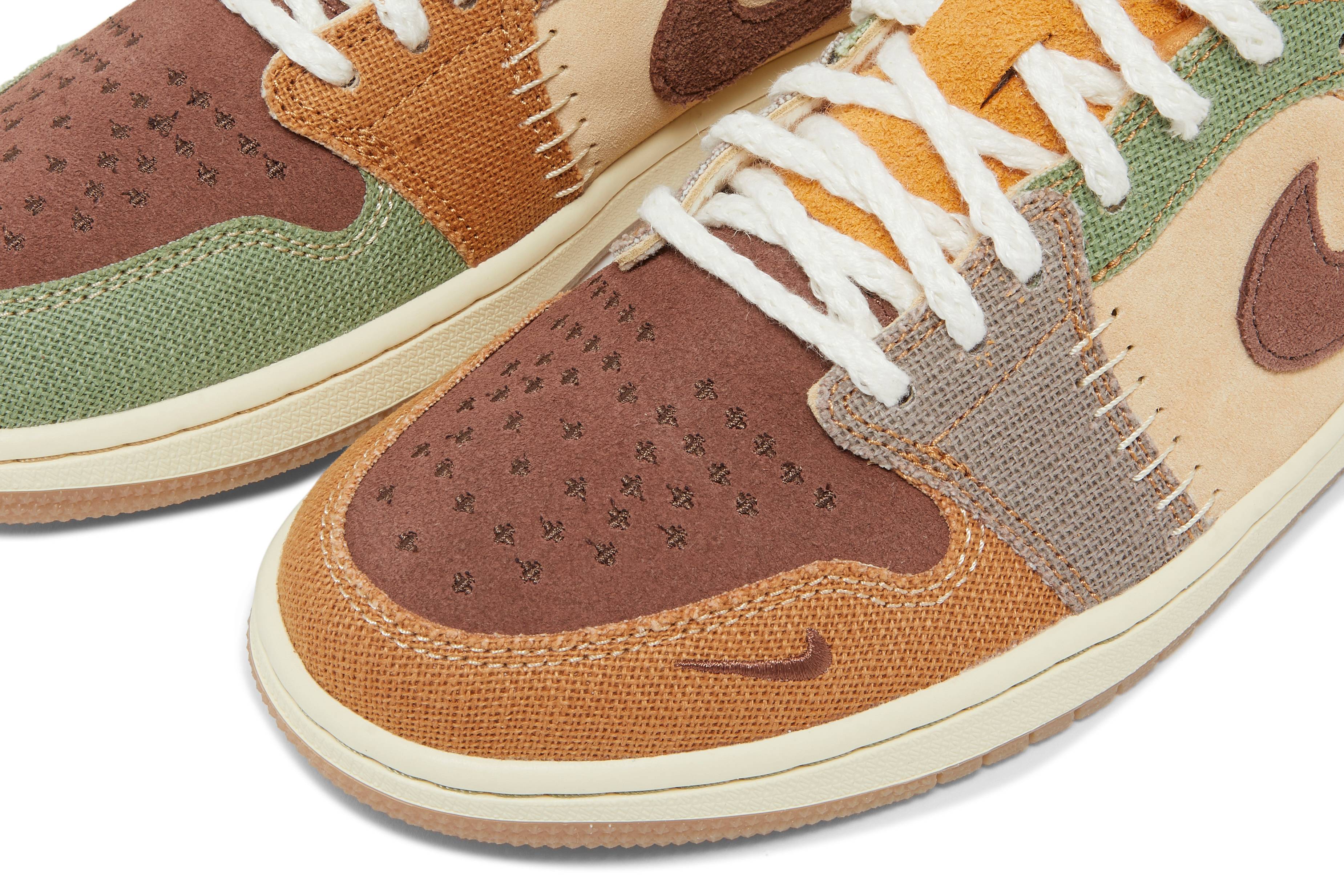 Zion Williamson x Air Jordan 1 Retro Low OG Voodoo DZ7292-200 Nicesnk